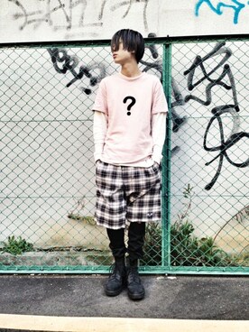 「DRESSEDUNDRESSED（ドレスドアンドレスド）のアイテム（ブーツ）」を使った、蘇雨さん（メンズ・183cm）の春コーディネート