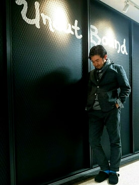 神田潔さん（メンズ・175cm）の秋コーディネート