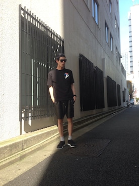 「palace」｜「アイテム（アクセサリー）」を使った、TAIYOさん（メンズ・183cm）の夏コーディネート