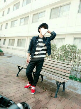 悠さん（メンズ・165cm）の秋コーディネート