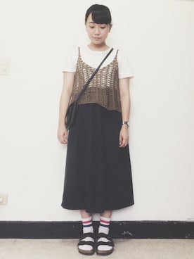 「Ballet.A（バレット　エー）のアイテム（トップス）」を使った、LO1Oさん（レディース・157cm）の秋コーディネート
