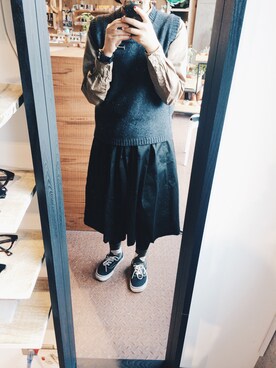 LO1Oさん（レディース・157cm）の冬コーディネート