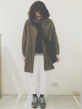 LO1Oさん（レディース・157cm）の冬コーディネート