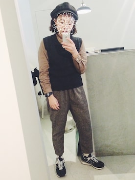 LO1Oさん（レディース・157cm）の冬コーディネート