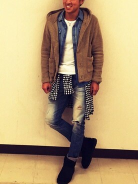 tetsuya0610さん（メンズ・175cm）の冬コーディネート