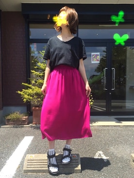 n@omiさん（レディース・159cm）の春コーディネート