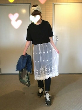 n@omiさん(レディース・159cm)の夏コーディネート