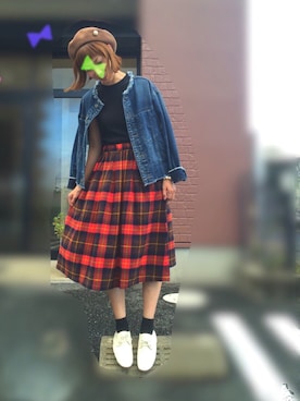 n@omiさん（レディース・159cm）の秋コーディネート