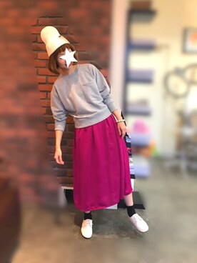 n@omiさん(レディース・159cm)の秋コーディネート
