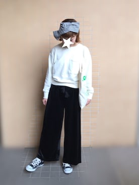 n@omiさん（レディース・159cm）の秋コーディネート