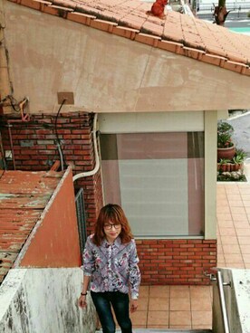 ふみおさん（レディース・161cm）の秋コーディネート