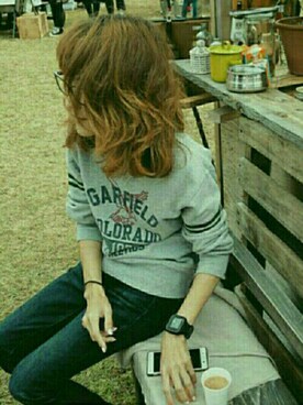 ふみおさん（レディース・161cm）の秋コーディネート