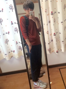 「アダムエロペ」｜じゅんちゃんさん（メンズ・171cm）の秋コーディネート