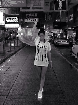 「Mongkok」｜RainbowCBさん（レディース・173cm）の夏コーディネート