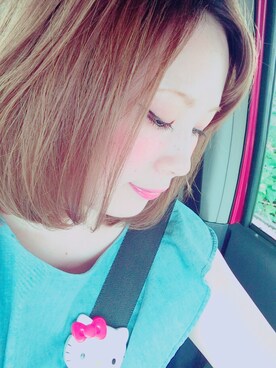 「PAUL&JOE（ポールアンドジョー）のアイテム（口紅/リップティント/グロス）」を使った、♥︎ naaacho ♥︎さん（レディース・164cm）の夏コーディネート