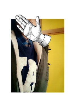 「青シャツ」｜ぱみん。さん（レディース・158cm）の冬コーディネート