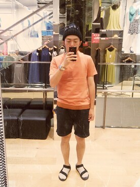 「ショートパンツ」｜hiroyukidさん（メンズ・176cm）の夏コーディネート