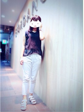 「Daniel Wellington」｜Huan-Chiehさん（レディース・163cm）の春コーディネート