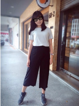 Huan-Chiehさん（レディース・163cm）の夏コーディネート