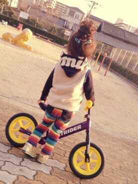 mayuさん（キッズ・100cm）の春コーディネート