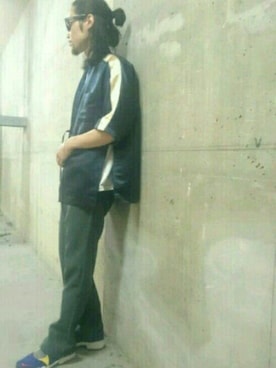 藤本拓也さん（メンズ・172cm）の春コーディネート