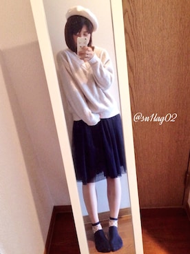 yu-yuさん(レディース・160cm)の春コーディネート