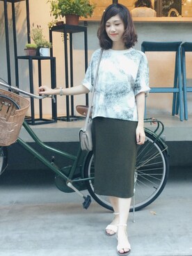 「iohll（iohll）のアイテム」を使った、如如RuRuさん（レディース・152cm）の夏コーディネート