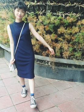 「iohll（iohll）のアイテム」を使った、如如RuRuさん（レディース・152cm）の春コーディネート