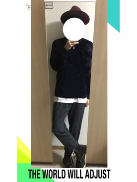「綺麗めコーデ」｜「アイテム（その他）」を使った、ゆうとさん（メンズ・178cm）の秋コーディネート