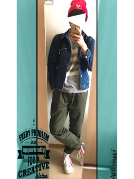 「Doシンプル部」｜ゆうとさん（メンズ・178cm・10代）の秋コーディネート