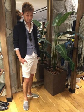 ニコルさん（メンズ・170cm）の夏コーディネート