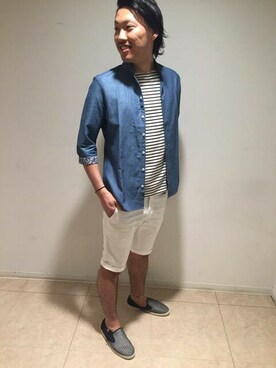 ニコルさん（メンズ・170cm）の夏コーディネート