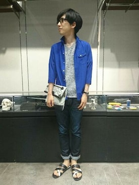 ニコルさん（メンズ・175cm）の夏コーディネート