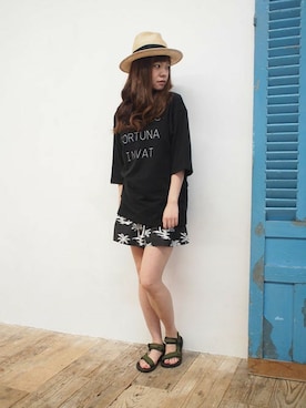 ニコルさん（レディース・164cm）の夏コーディネート