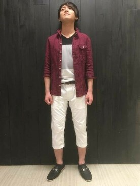 ニコルさん(メンズ・170cm)の夏コーディネート