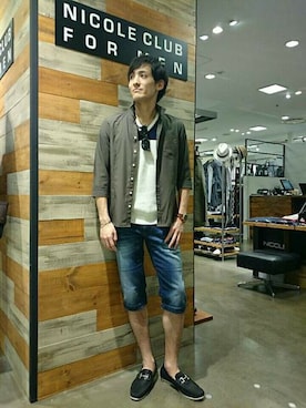 ニコルさん（メンズ・170cm）の夏コーディネート