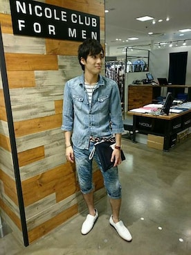 ニコルさん（メンズ・176cm）の夏コーディネート