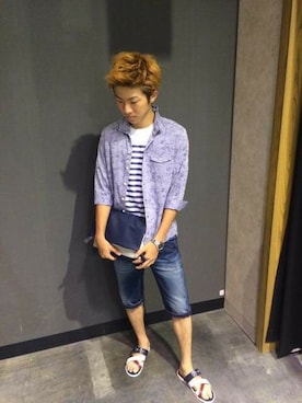 ニコルさん（メンズ・176cm）の夏コーディネート