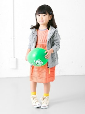 DOORS KIDSさん（キッズ・102cm）の春コーディネート