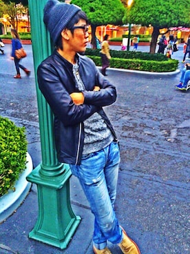 タケシさん(メンズ・174cm)の秋コーディネート