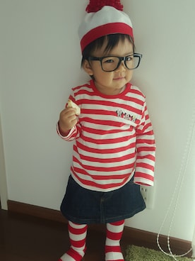 「halloween」｜onachuさん（キッズ・70cm）の秋コーディネート