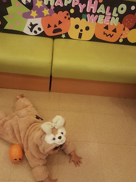 「halloween」｜onachuさん（キッズ・70cm）の秋コーディネート