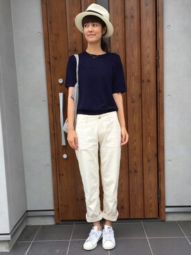 佐山かほりさん（レディース・170cm）の夏コーディネート