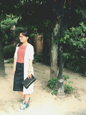 「ブレスレット」｜「アイテム（その他）」を使った、NaNaさん（レディース・149cm）の夏コーディネート