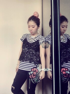 ツインテール♥︎さんのコーディネート