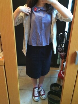 rinrinさん（レディース・162cm）の春コーディネート