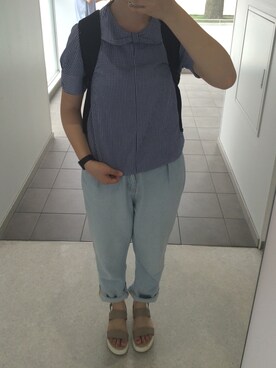 rinrinさん（レディース・162cm）の夏コーディネート