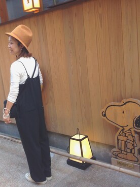 「JOURNAL STANDARD（ジャーナルスタンダード）のアイテム（つなぎ/オールインワン）」を使った、mojaicoさん（レディース・159cm）の秋コーディネート
