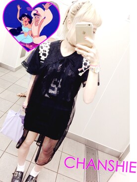 「CHANSHIE」｜SHIOさん（レディース・154cm）の夏コーディネート