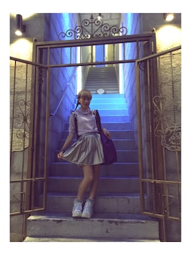 「101匹わんちゃん」｜「アイテム（バックパック/リュック）」を使った、SHIOさん（レディース・154cm）の秋コーディネート